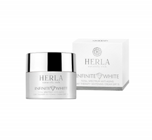 Load image into Gallery viewer, HERLA INFINITE WHITE Total Spectrum Anti-Aging Day Therapy Whitening Cream SPF 15 強效美白霜- 50ml