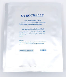 La Rochelle Bio Moisturizing Collagen Mask 6PCS  LA ROCHELLE 歌麗姬寶 水源亮肌面膜 6片裝