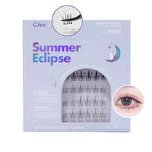將圖片載入圖庫檢視器 Summer Eclipse Char. 免膠水假眼睫毛 (太陽花 Summer Eclipse)
