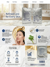 將圖片載入圖庫檢視器 La Rochelle Silk Ultra-Thin Mask 6 pcs 歌麗姬寶 蠶絲超薄面膜 6片裝

