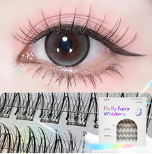 將圖片載入圖庫檢視器 Char. 假眼睫毛  (小貓爪 Fluffy Fairy Whiskers)
