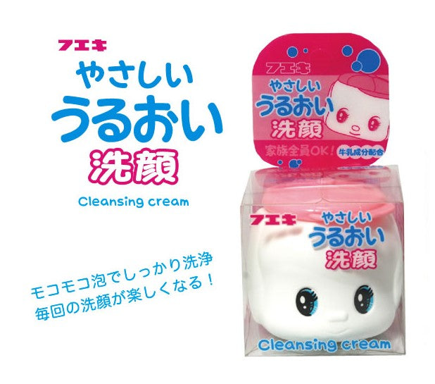Fueki 好朋友溫柔馬油牛乳泡泡洗面膏  Fueki Yasashii Uruoi Cleansing Cream  50g
