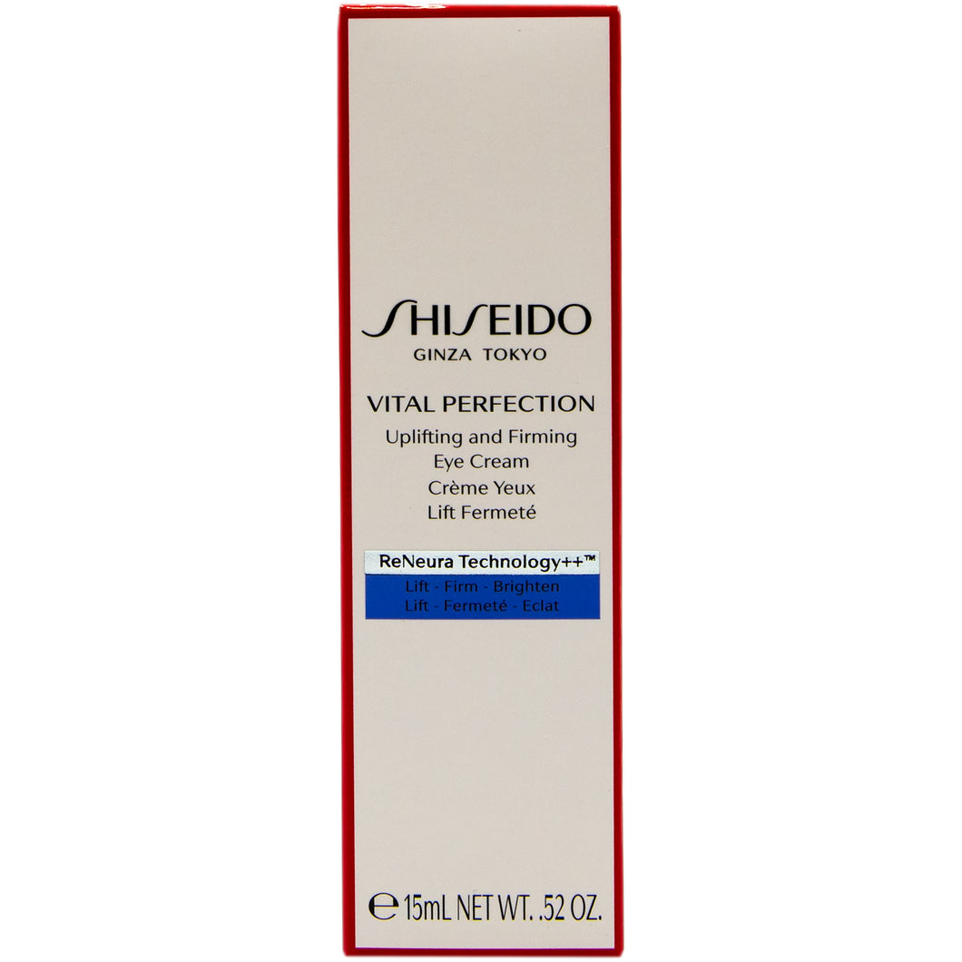 SHISEIDO 活塑顏提拉眼霜 (15ml) VITAL PERFECTION Uplifting and Firming Eye Cream