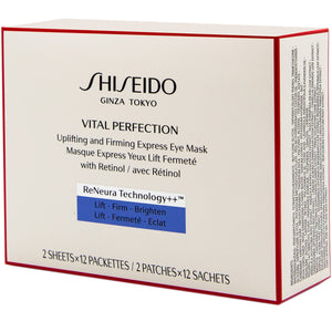 SHISEIDO 賦活瞬效提拉眼膜 (12對) VITAL PERFECTION Uplifting and Firming Express Eye Mask (12 Pairs)