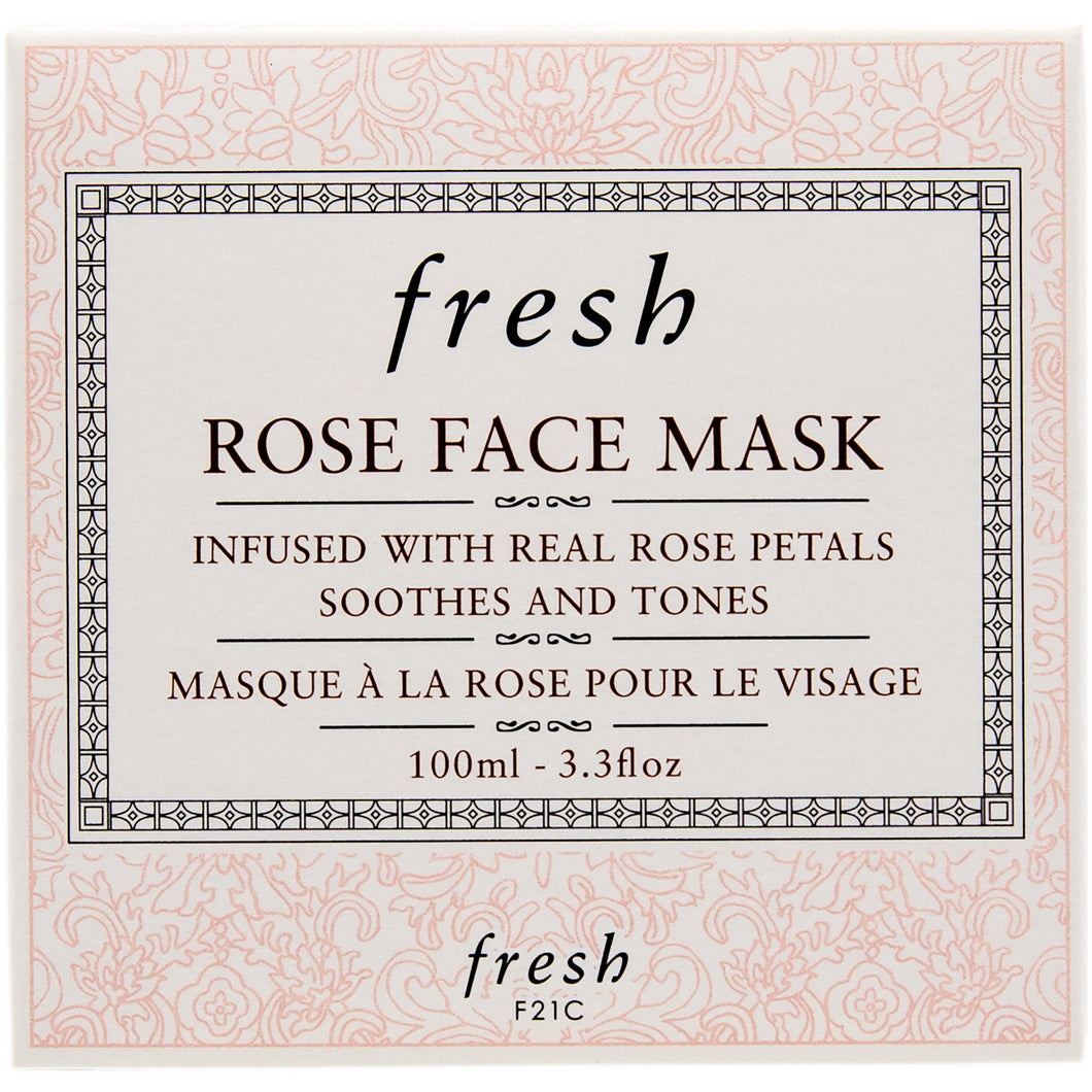 Fresh 玫瑰保濕面膜 (100ml) Rose Face Mask
