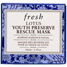 将图片加载到图库查看器，Fresh 睡蓮青春活膚速效面膜 (100ml) Lotus Youth Preserve Rescue Mask
