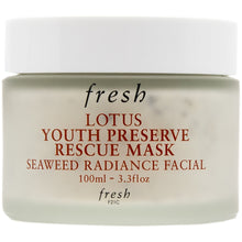 将图片加载到图库查看器，Fresh 睡蓮青春活膚速效面膜 (100ml) Lotus Youth Preserve Rescue Mask
