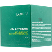 将图片加载到图库查看器，LANEIGE 細胞修復補濕睡眠面膜 (60ml) Cica Sleeping Mask AD
